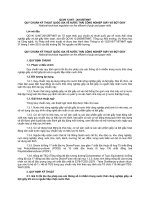 QUY CHUẨN KỸ THUẬT QUỐC GIA VỀ NƯỚC THẢI CÔNG NGHIỆP GIẤY VÀ BỘT GIẤY