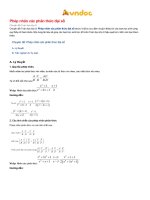 Phép nhân các phân thức đại số   chuyên đề toán học lớp 8   vndoc com