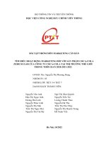 TÌM HIỂU HOẠT ĐỘNG MARKETING đối với sản PHẨM COCA COLA ZERO SUGAR của CÔNG TY COCA COLA tại THỊ TRƯỜNG THẾ GIỚI TRONG THỜI GIAN 2020 2021 2022