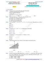 Đề số 1   HK1   CÁNH DIỀU