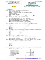 Đề số 10   HK1   CÁNH DIỀU