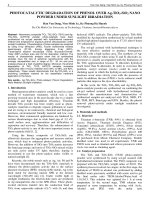 Photocatalytic degradation of phenol over Ag-TiO2-SiO2 nano powder under sunlight irradiation