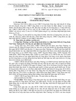 CÔNG ĐOÀN CƠ SỞ TRƯỜNG