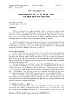 Bài tập tình huống nghiên cứu: