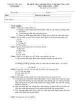 ĐỀ KHOA 5 CK2 TT22 ĐỦ MT, ĐA