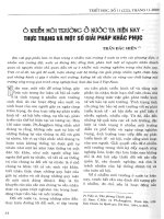 Ô nhiễm môi trường ở nước ta hiện nay - Thực trạng và một số giải pháp khắc phục..pdf