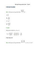 50 bài tập rút gọn phân thức toán 8 mới nhất