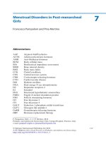 Ebook Good practice in pediatric and adolescent gynecology: Part 2