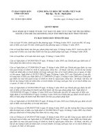 QUY ĐỊNH VỀ KHU VỰC BẢO VỆ; KHU VỰC CẤM TẬP TRUNG ĐÔNG NGƯỜI; CẤM GHI ÂM, GHI HÌNH, CHỤP ẢNH TRÊN ĐỊA BÀN TỈNH YÊN BÁI