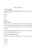 Sách bài tập toán 10 (chân trời sáng tạo) bài tập cuối chương 6