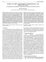 Nghiên cứu điều chế dendritic porphyrin dựa vào phản ứng click