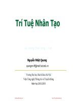 trí tuệ nhân tạo,nguyễn nhật quang,dhbkhn