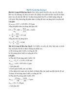 giai sbt hoa 8 bai 44 luyen tap chuong 6