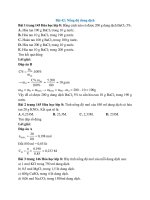 hoa 8 bai 42 nong do dung dich