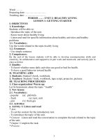 Giáo án anh 7 global success 1 cột bản chuẩn ( không phải bản sách mềm ) UNIT 2