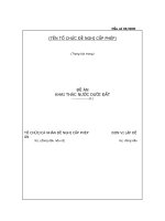 MẪU ĐƠN ĐỀ NGHỊ CẤP PHÉP KHAI THÁC NƯỚC DƯỚI ĐẤT