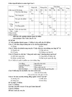 Đề kiểm tra HKI NV 7 Có ma trận