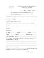 Mẫu đơn đề nghị áp dụng biện pháp giáo dục tại cấp xã   vndoc com