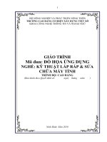 Giáo trình Đồ họa ứng dụng (Nghề Kỹ thuật sửa chữa và lắp ráp máy tính  Cao đẳng)