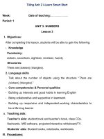 Tiếng anh 2 smart start   u3l3a