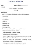 Tiếng anh 2 smart start   u5l3b