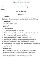 Tiếng anh 2 smart start   u4l2a