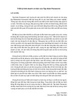 Triết lý kinh doanh cơ bản của Tập đoàn Panasonic