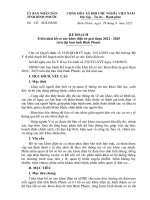 KẾ HOẠCH Triển khai hồ sơ sức khỏe điện tử giai đoạn 2022 - 2025 trên địa bàn tỉnh Bình Phước
