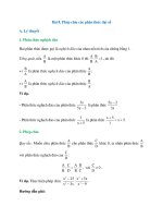 ly thuyet phep chia cac phan thuc dai so chi tiet toan lop 8