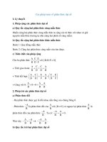 50 bài tập về phân thức đại số (có đáp án 2022) – toán 8