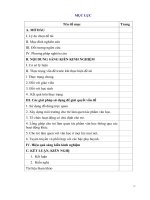 I đặt vấn đề