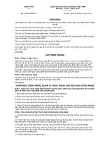 QUY ĐỊNH CHI TIẾT VÀ HƯỚNG DẪN THI HÀNH MỘT SỐ ĐIỀU CỦA LUẬT CHUYỂN GIAO CÔNG NGHỆ