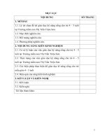 GIÁO DỤC KỸ NĂNG SỐNG CHO TRẺ 4 TUỔI