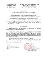 THỦ TƯỚNG CHÍNH PHỦ