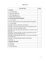 Một số biện pháp giúp trẻ 4- 5 tuổi Trường Mầm non Nga Hưng học tốt hoạt động âm nhạc