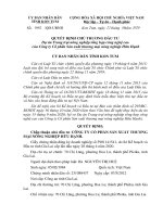 Dự án Trang trại nông nghiệp tổng hợp công nghệ cao của Công ty Cổ phần Sản xuất thương mại nông nghiệp Hữu Hạnh