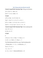 toan 8 bai 5 phuong trinh chua dau gia tri tuyet doi