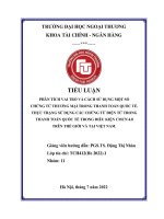 PHÂN TÍCH VAI TRÒ VÀ CÁCH SỬ DỤNG MỘT SỐ CHỨNG TỪ THƯƠNG MẠI TRONG THANH TOÁN QUỐC TẾ. THỰC TRẠNG SỬ DỤNG CÁC CHỨNG TỪ ĐIỆN TỬ TRONG THANH TOÁN QUỐC TẾ TRONG ĐIỀU KIỆN CMCN 4.0