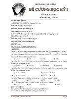 de cuong cuoi ky 1 toan 10 nam 2022 2023 truong thpt xuan dinh ha noi 