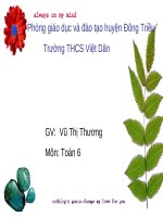 Bài giảng Đại số lớp 6 bài 11: Dấu hiệu chia hết cho 2, cho 5