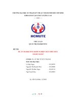 TIỂU LUẬN QUẢN TRỊ MARKETING đề tài dự án MARKETING KHỞI NGHIỆP CHĂN điều HOÀ SMART SLEEP 