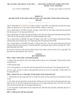 Quy định chi tiết về tiêu chuẩn, trình tự, thủ tục xét và công nhận “Xã đạt chuẩn văn hóa nông thôn mới”