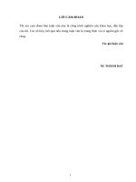 Một số giải pháp nâng cao hiệu quả sử dụng vốn tại công ty cổ phần TMXNK Thuận Thành.