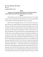 Vận dụng cơ sở lý luận (khái niệm, phân loại, xu thế) để tìm hiểu thực trạng sử dụng và phát triển nguồn năng lượng tái tạo ở Việt Nam