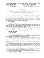 KẾ HOẠCH Hành động về quản lý rác thải nhựa trên địa bàn thành phố Hà Tĩnh giai đoạn 2022 - 2025 và tầm nhìn đến năm 2030