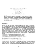 Điều khiển tối ưu chuyển động tay máy song song 