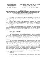 KẾ HOẠCH Liên kết sản xuất tiêu thụ sản phẩm nông nghiệp gắn với triển khai thực hiệu Cuộc vận động “Người Việt Nam ưu tiên dùng hàng Việt Nam” năm 2022 địa bàn tỉnh Ninh Thuận