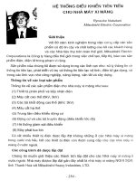 Hệ thống điều khiển tiên tiến cho nhà máy xi măng 