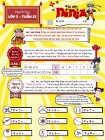 MIKI LOP 3 TUAN 13 PHIEU ON TOAN 