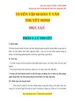 TUYỂN tập 60 dàn ý văn THUYẾT MINH 8 9 10 (1) 